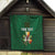 Custom Ireland Rugby Quilt Shamrock With Ireland Flag Colors