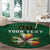 Custom Ireland Rugby Round Carpet Shamrock With Ireland Flag Colors - Wonder Print Shop