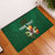 Custom Ireland Rugby Rubber Doormat Shamrock With Ireland Flag Colors