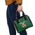 Custom Ireland Rugby Shoulder Handbag Shamrock With Ireland Flag Colors