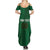 Custom Ireland Rugby Summer Maxi Dress Shamrock With Ireland Flag Colors