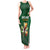 Custom Ireland Rugby Tank Maxi Dress Shamrock With Ireland Flag Colors