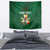 Custom Ireland Rugby Tapestry Shamrock With Ireland Flag Colors