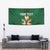 Custom Ireland Rugby Tapestry Shamrock With Ireland Flag Colors