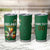 Custom Ireland Rugby Tumbler Cup Shamrock With Ireland Flag Colors