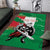 Personalized Italy Area Rug Wolf Warrior Grunge Style - Wonder Print Shop