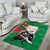 Personalized Italy Area Rug Wolf Warrior Grunge Style - Wonder Print Shop