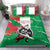 Personalized Italy Bedding Set Wolf Warrior Grunge Style - Wonder Print Shop