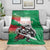 Personalized Italy Blanket Wolf Warrior Grunge Style