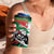 Personalized Italy 4 in 1 Can Cooler Tumbler Wolf Warrior Grunge Style