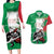 Personalized Italy Couples Matching Long Sleeve Bodycon Dress and Hawaiian Shirt Wolf Warrior Grunge Style