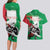 Personalized Italy Couples Matching Long Sleeve Bodycon Dress and Hawaiian Shirt Wolf Warrior Grunge Style