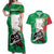 Personalized Italy Couples Matching Off Shoulder Maxi Dress and Hawaiian Shirt Wolf Warrior Grunge Style