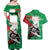 Personalized Italy Couples Matching Off Shoulder Maxi Dress and Hawaiian Shirt Wolf Warrior Grunge Style