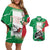 Personalized Italy Couples Matching Off Shoulder Short Dress and Hawaiian Shirt Wolf Warrior Grunge Style