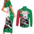 Personalized Italy Couples Matching Short Sleeve Bodycon Dress and Long Sleeve Button Shirt Wolf Warrior Grunge Style