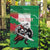 Personalized Italy Garden Flag Wolf Warrior Grunge Style - Wonder Print Shop