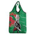 Personalized Italy Grocery Bag Wolf Warrior Grunge Style