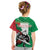 Personalized Italy Kid T Shirt Wolf Warrior Grunge Style - Wonder Print Shop