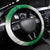 Italy Steering Wheel Cover Wolf Warrior Grunge Style - Wonder Print Shop