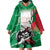 Personalized Italy Wearable Blanket Hoodie Wolf Warrior Grunge Style