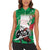 Personalized Italy Women Sleeveless Polo Shirt Wolf Warrior Grunge Style