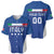 Custom Italy Football Baseball Jersey Italy Flag Pattern On Blue - Wonder Print Shop