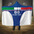 Custom Italy Football Hooded Blanket Italy Flag Pattern On Blue - Wonder Print Shop