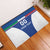 Custom Italy Football Rubber Doormat Italy Flag Pattern On Blue - Wonder Print Shop