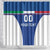 Custom Italy Football Shower Curtain Italy Flag Pattern On Blue - Wonder Print Shop