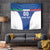 Custom Italy Football Tapestry Italy Flag Pattern On Blue