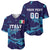 Custom Italy Rugby Baseball Jersey Gli Azzurri Flame Pattern - Wonder Print Shop