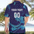 Custom Italy Rugby Hawaiian Shirt Gli Azzurri Flame Pattern - Wonder Print Shop