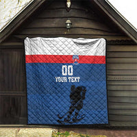 Custom Slovakia Hockey Quilt Go Nasi Chlapci