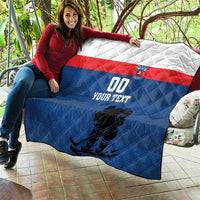 Custom Slovakia Hockey Quilt Go Nasi Chlapci