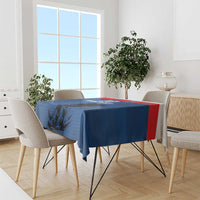 Custom Slovakia Hockey Tablecloth Go Nasi Chlapci