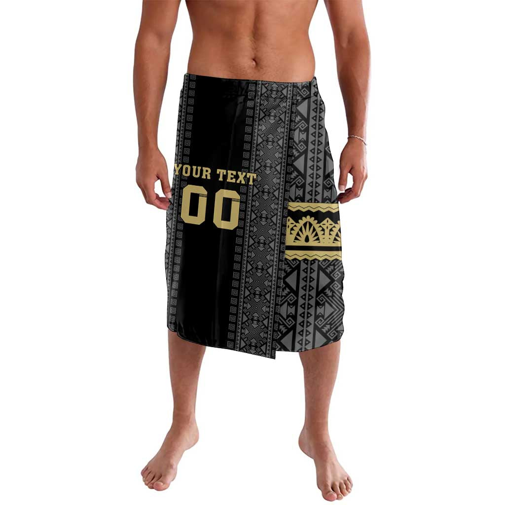 Custom Mexico Football Lavalava El Tri Aztec Pattern Back Version