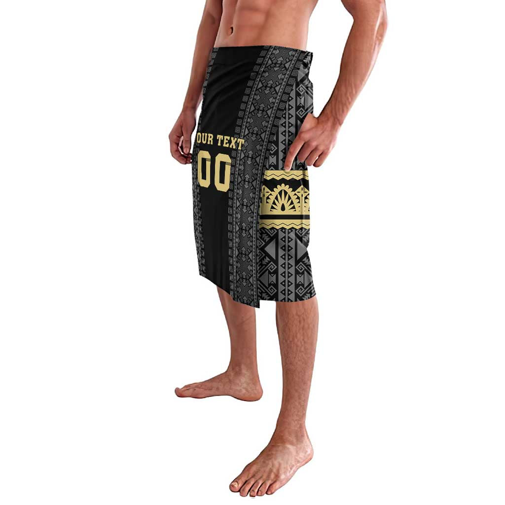 Custom Mexico Football Lavalava El Tri Aztec Pattern Back Version