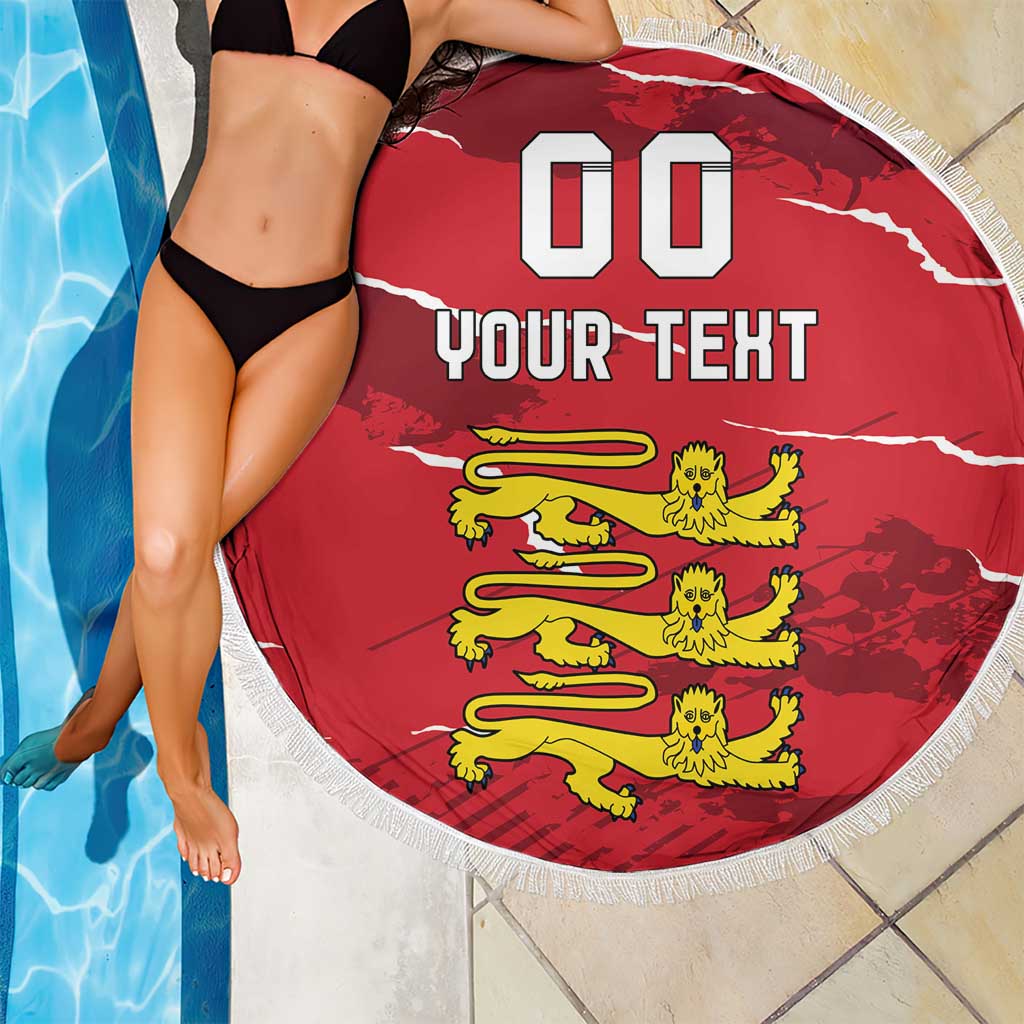 Custom Bailiwick of Jersey Beach Blanket Sporty Style