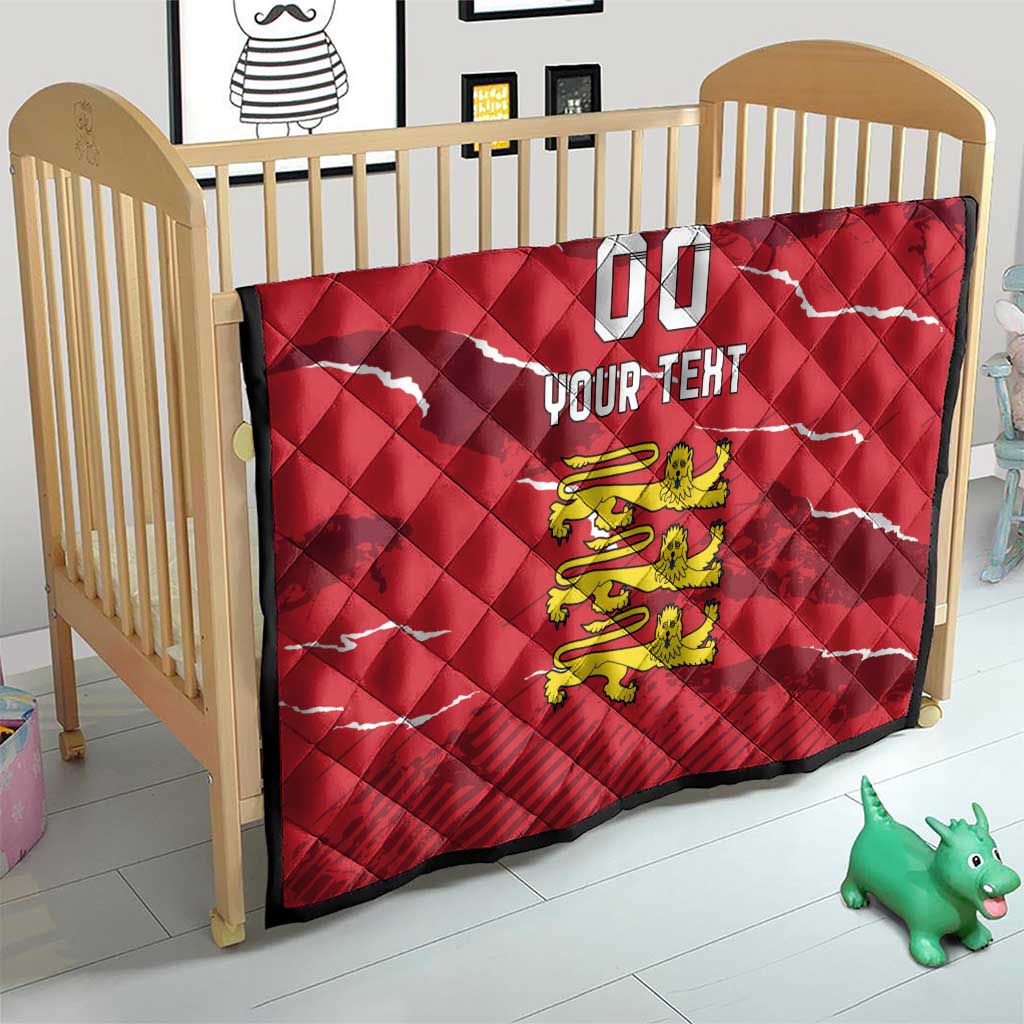 Custom Bailiwick of Jersey Quilt Sporty Style