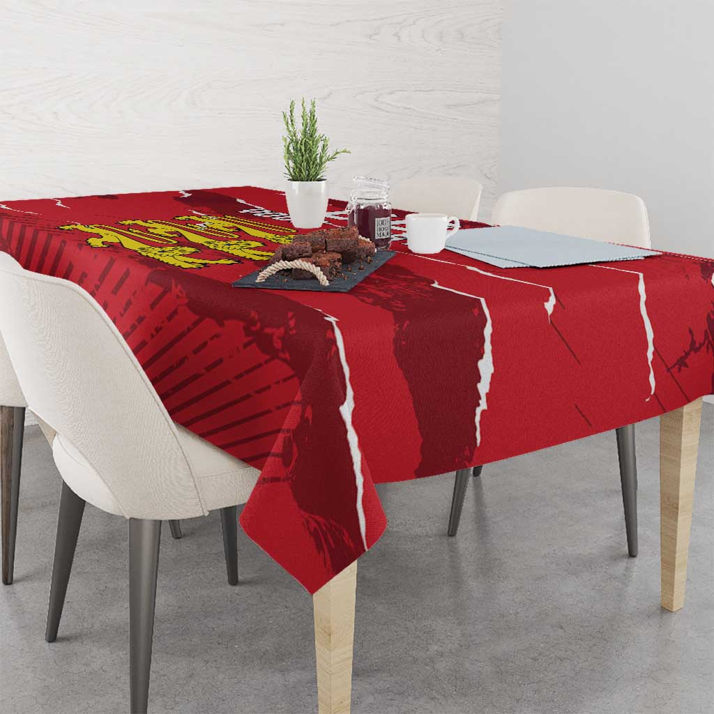 Custom Bailiwick of Jersey Tablecloth Sporty Style