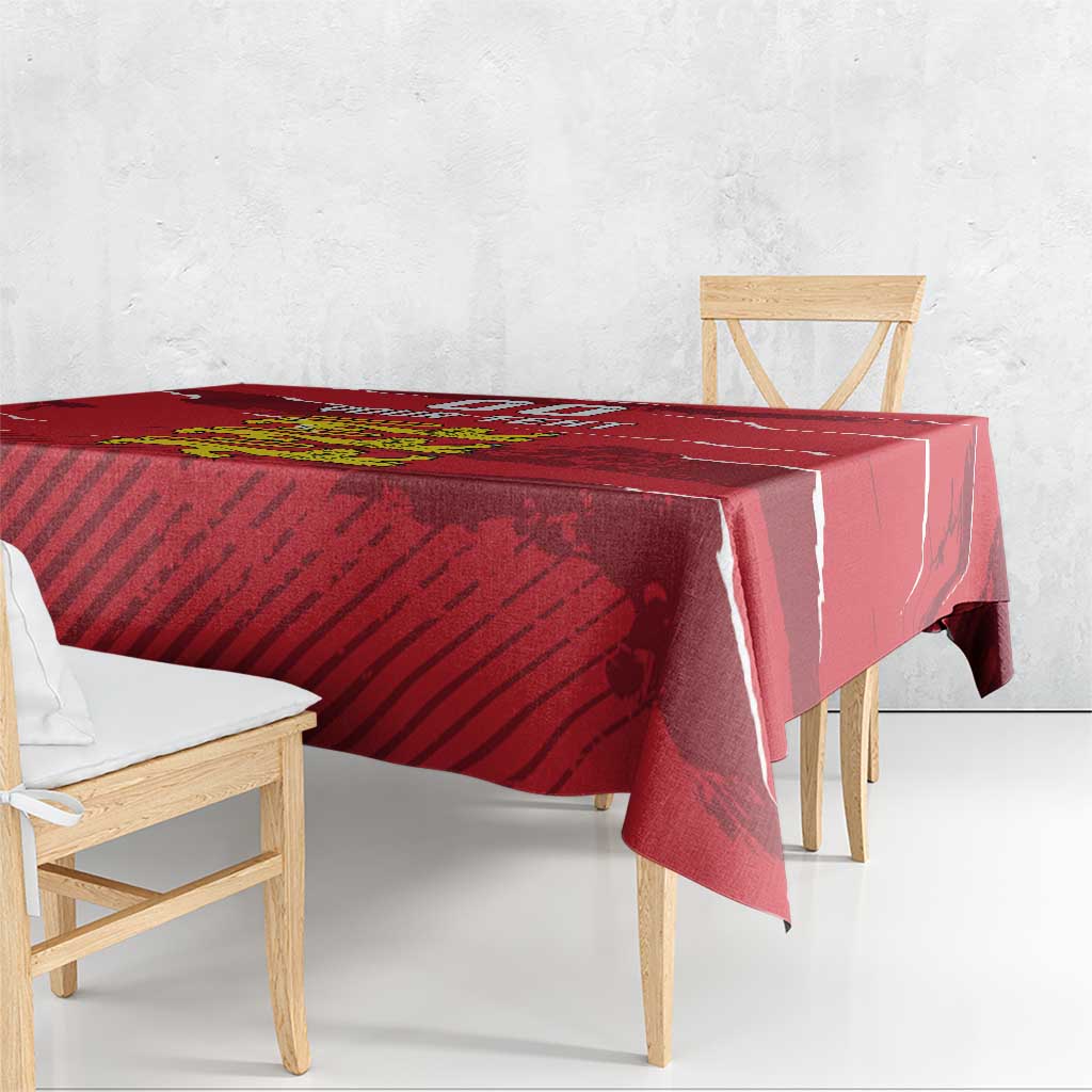 Custom Bailiwick of Jersey Tablecloth Sporty Style