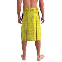 Personalized Kazakhstan Emblem Lavalava Kazakh Pattern