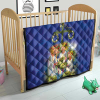 Swedish Glad Midsommar Quilt Hade du en bra Midsommar