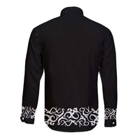 Mexican Trajes Charros Costume Long Sleeve Button Shirt