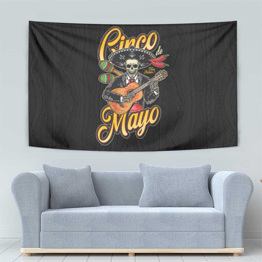 Mexico Cinco de Mayo Tapestry El Dia de la Batalla de Puebla