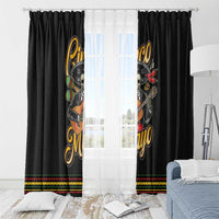 Mexico Cinco de Mayo Window Curtain El Dia de la Batalla de Puebla