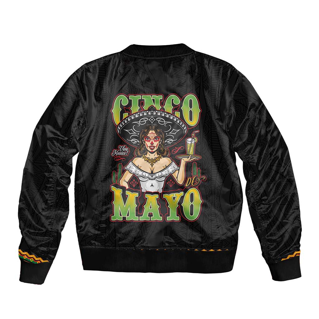 Mexico Cinco de Mayo Bomber Jacket Viva la Fiesta!
