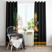 Mexico Cinco de Mayo Window Curtain Viva la Fiesta!