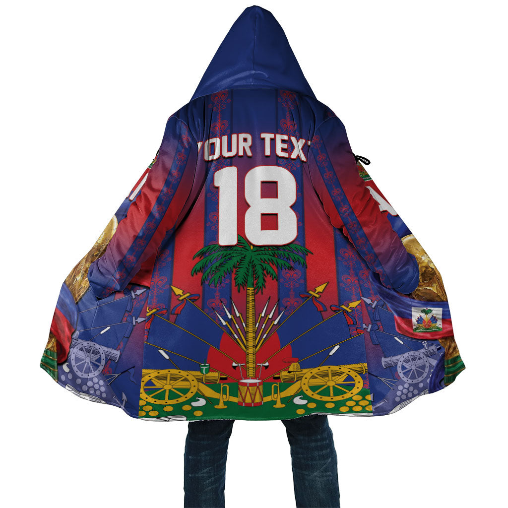 Custom Haiti Football 2026 Cloak Les Grenadiers Voodoo Veve Pride